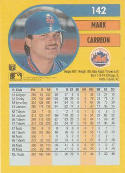 Mark Carreon  baseball card collectible - Main Image 2