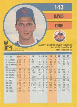 David Cone  baseball card collectible - Main Image 2