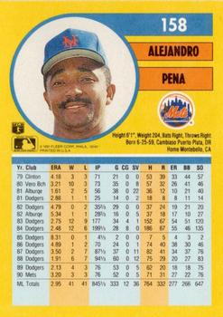 Alejandro Pena  baseball card collectible - Main Image 2