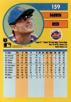 Darren Reed  baseball card collectible - Main Image 2