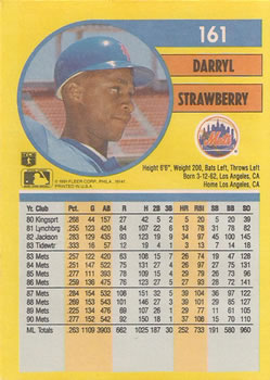 Darryl Strawberry  baseball card collectible - Main Image 2