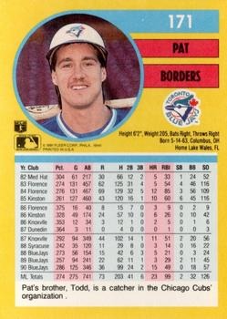Pat Borders  baseball card collectible - Main Image 2