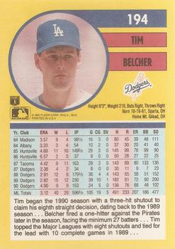 Tim Belcher  baseball card collectible - Main Image 2