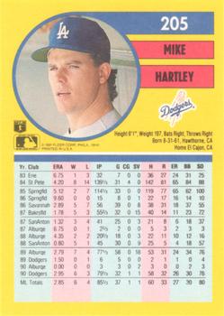 Mike Hartley  baseball card collectible - Main Image 2