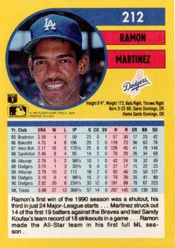 Ramon Martinez  baseball card collectible - Main Image 2