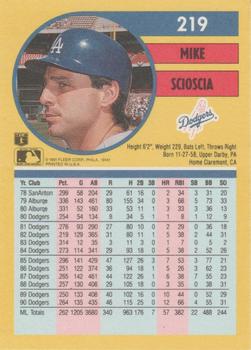 Mike Scioscia  baseball card collectible - Main Image 2