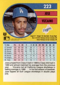 Jose Vizcaino  baseball card collectible - Main Image 2