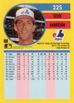 Scott Anderson  baseball card collectible - Main Image 2