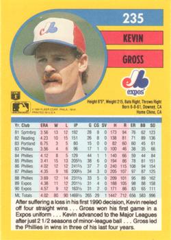 Kevin Gross  baseball card collectible - Main Image 2