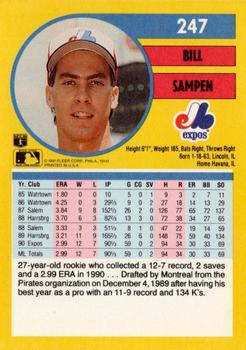 Bill Sampen  baseball card collectible - Main Image 2