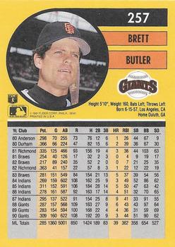 Brett Butler  baseball card collectible - Main Image 2