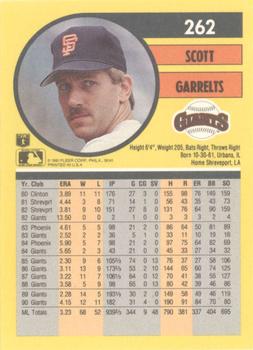 Scott Garrelts  baseball card collectible - Main Image 2