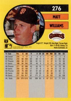 Matt Williams  baseball card collectible - Main Image 2