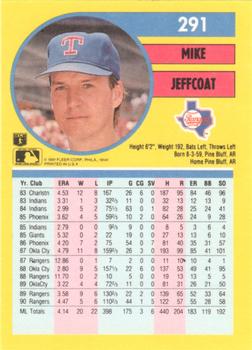 Mike Jeffcoat  baseball card collectible - Main Image 2