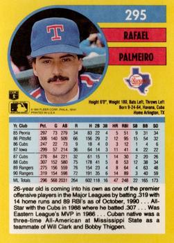 Rafael Palmeiro  baseball card collectible - Main Image 2