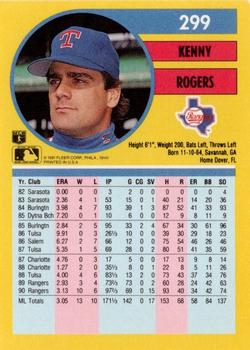 Kenny Rogers  baseball card collectible - Main Image 2