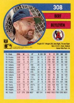 Bert Blyleven  baseball card collectible - Main Image 2