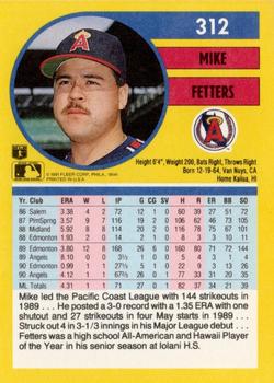Mike Fetters  baseball card collectible - Main Image 2
