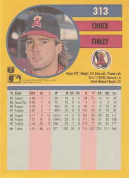 Chuck Finley  baseball card collectible - Main Image 2