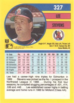 Lee Stevens  baseball card collectible - Main Image 2