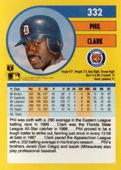 Phil Clark  baseball card collectible - Main Image 2