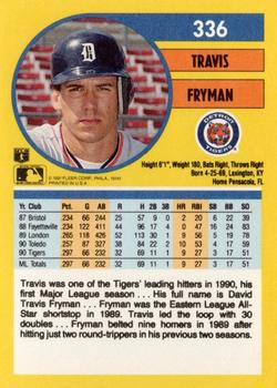 Travis Fryman  baseball card collectible - Main Image 2