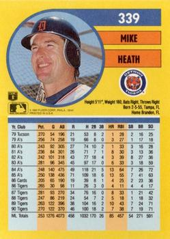 Mike Heath  baseball card collectible - Main Image 2