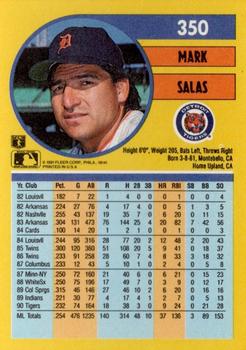 Mark Salas  baseball card collectible - Main Image 2