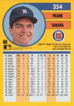 Frank Tanana  baseball card collectible - Main Image 2