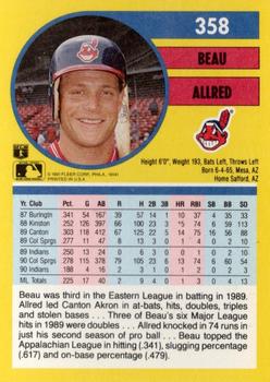 Beau Allred  baseball card collectible - Main Image 2