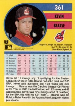 Kevin Bearse  baseball card collectible - Main Image 2