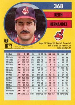 Keith Hernandez  baseball card collectible - Main Image 2