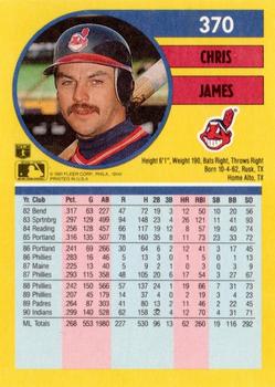 Chris James  baseball card collectible - Main Image 2