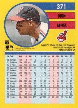 Dion James  baseball card collectible - Main Image 2