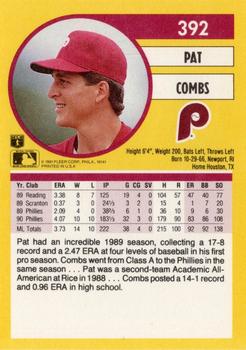 Pat Combs  baseball card collectible - Main Image 2
