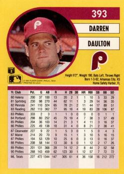 Darren Daulton  baseball card collectible - Main Image 2