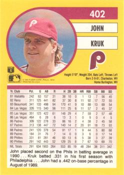 John Kruk  baseball card collectible - Main Image 2