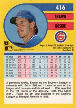 Shawn Boskie  baseball card collectible - Main Image 2