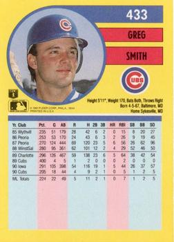 Greg Smith  baseball card collectible - Main Image 2