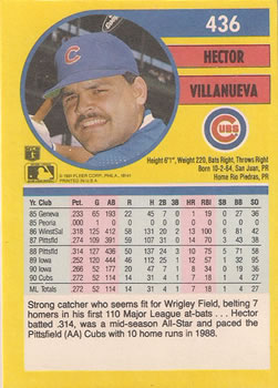 Hector Villanueva  baseball card collectible - Main Image 2