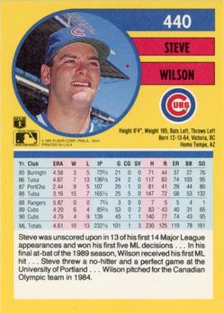 Steve Wilson  baseball card collectible - Main Image 2