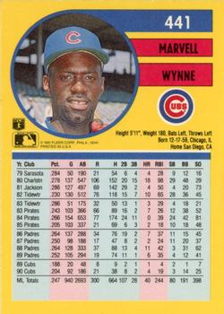 Marvell Wynne  baseball card collectible - Main Image 2