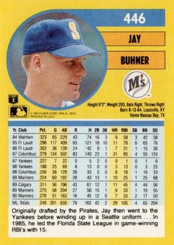 Jay Buhner  baseball card collectible - Main Image 2