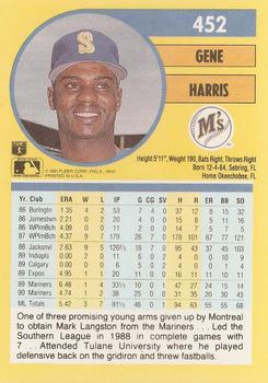 Gene Harris  baseball card collectible - Main Image 2