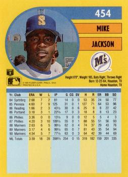 Mike Jackson  baseball card collectible - Main Image 2