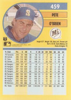 Pete O’Brien  baseball card collectible - Main Image 2