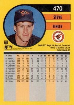 Steve Finley  baseball card collectible - Main Image 2