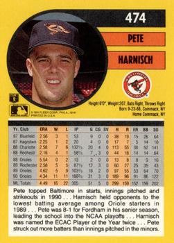 Pete Harnisch  baseball card collectible - Main Image 2