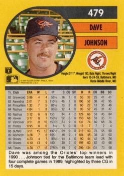 Dave Johnson  baseball card collectible - Main Image 2