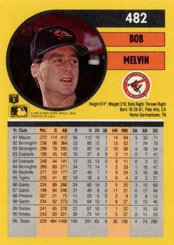 Bob Melvin  baseball card collectible - Main Image 2